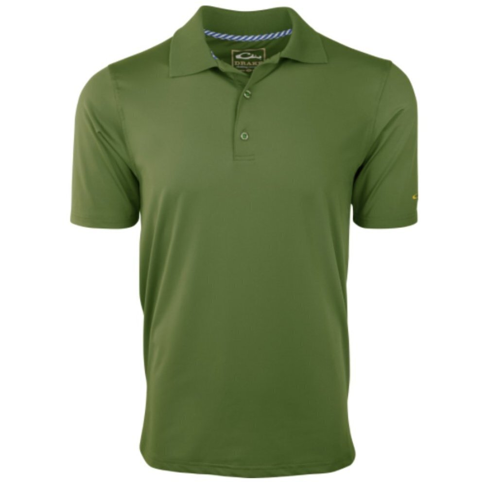 Drake Men's Performance Short Sleeve Stretch Polo  - S